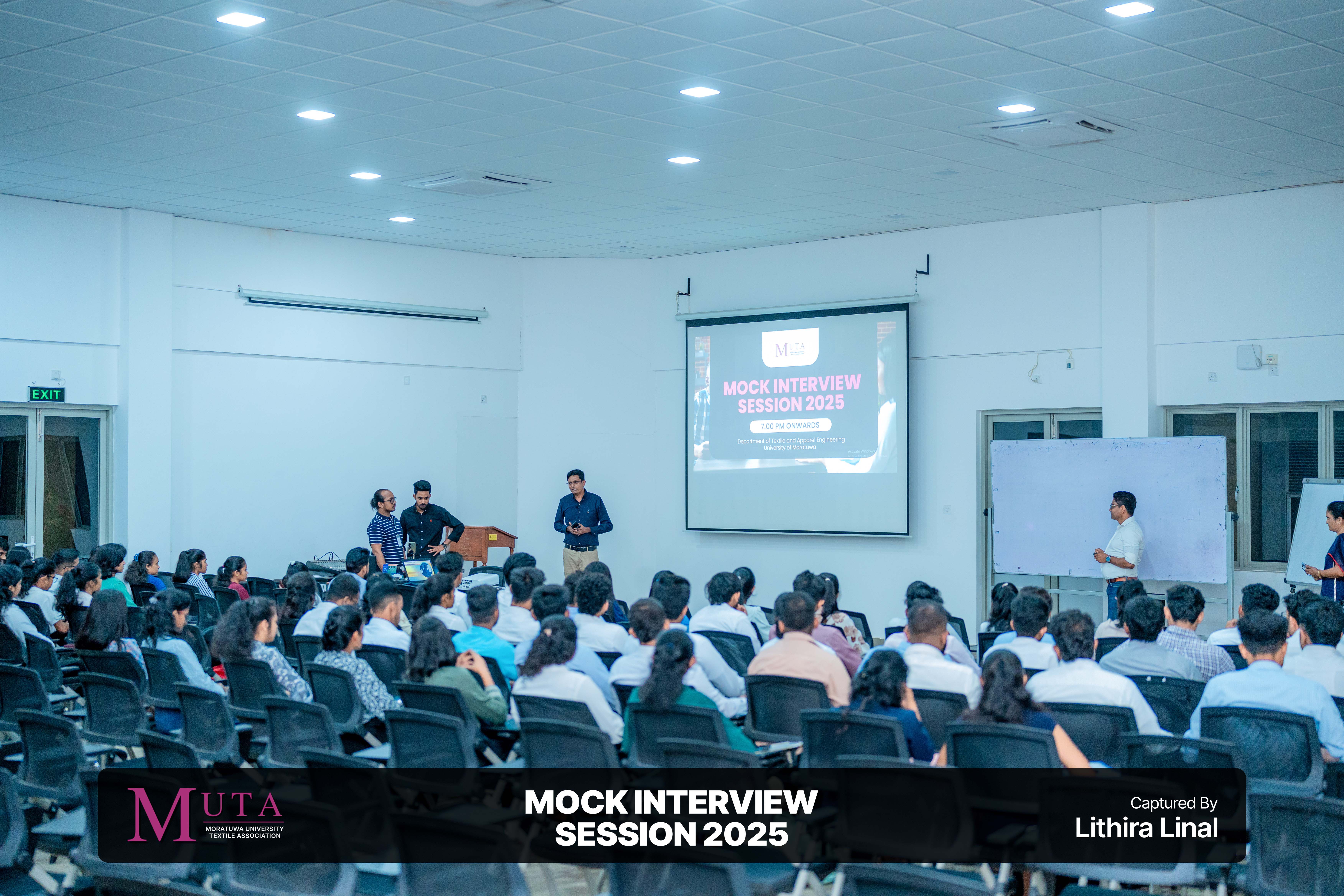 MUTA Mock Interview Session 2025 – Empowering Future Textile Professionals