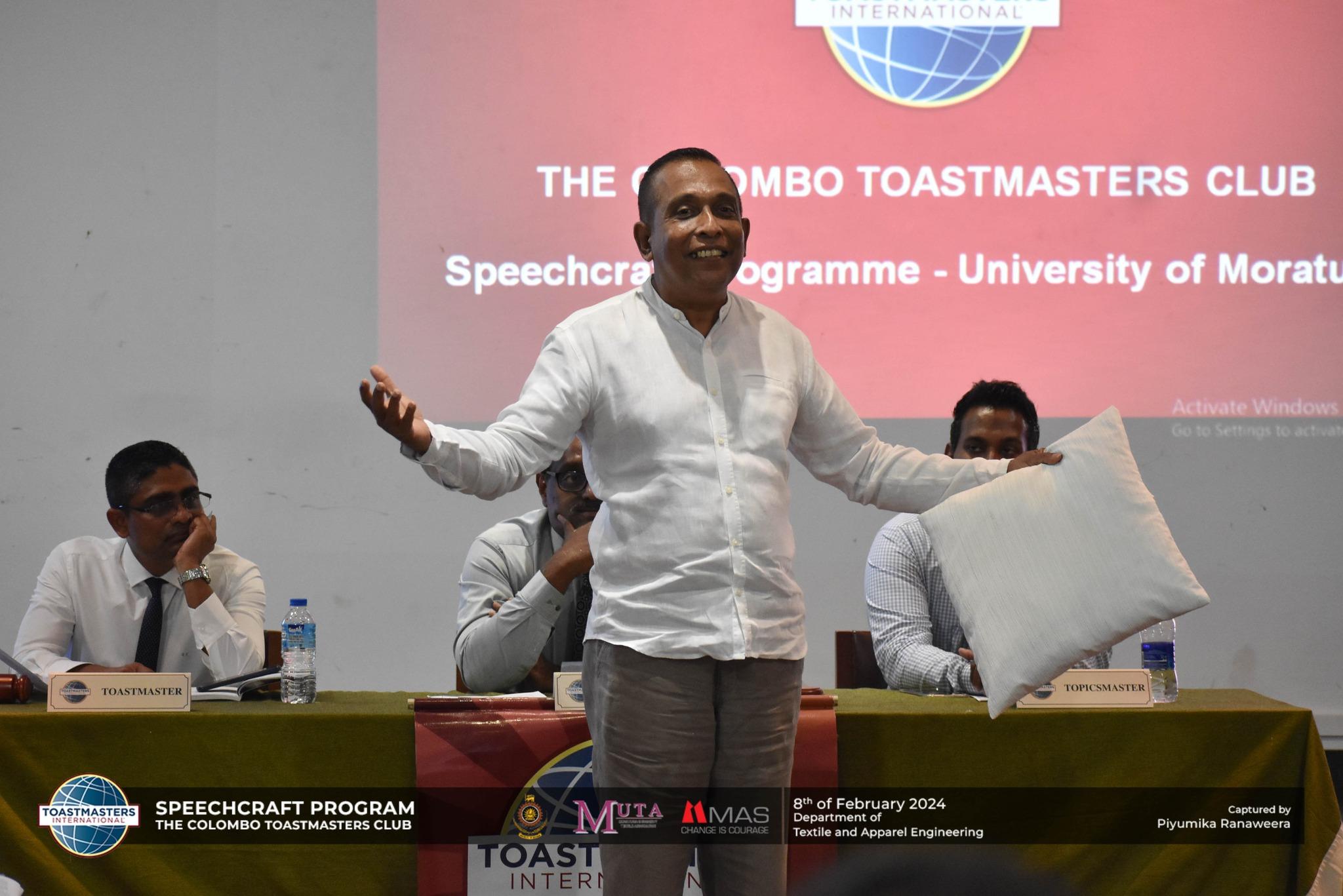 Inauguration of the Speechcraft Program: Embarking on a Journey of Oratory Excellence